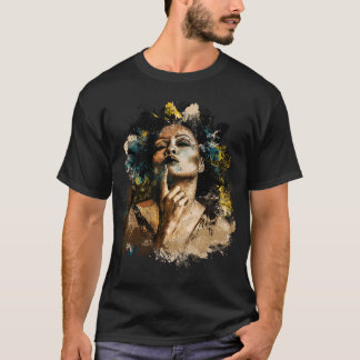 T-shirt Musicienne chanteuse