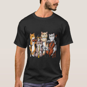 T-shirt Musiciens de l'orchestre de chats