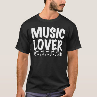 T-shirt MusicLover/T