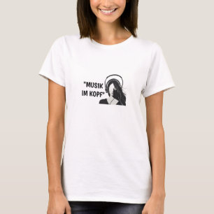 T-shirt "Musik ist meine Welt