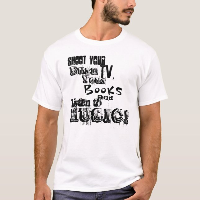 T-shirt Musique (Devant)