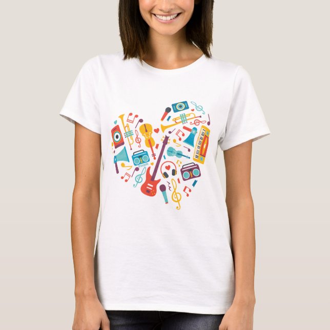 T-shirt Musique (Devant)