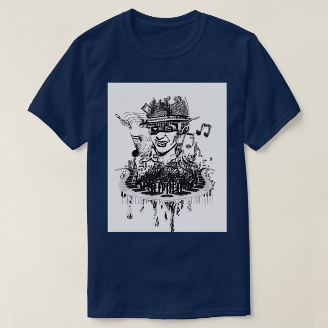 T-shirt Musique 1  (Design devant)