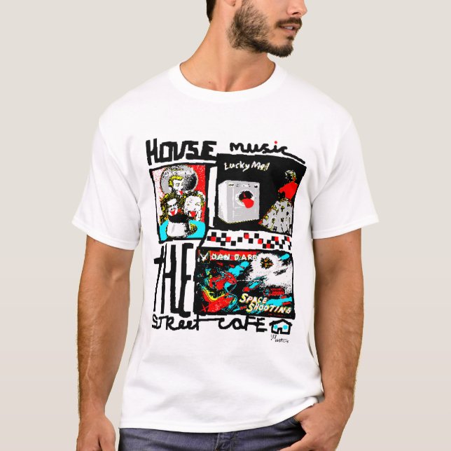 T-shirt Musique 1 de Chambre (Devant)