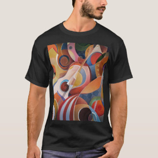 T-shirt Musique artisanale peinture Abstraite