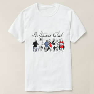 T-shirt Musique Baltimore Club
