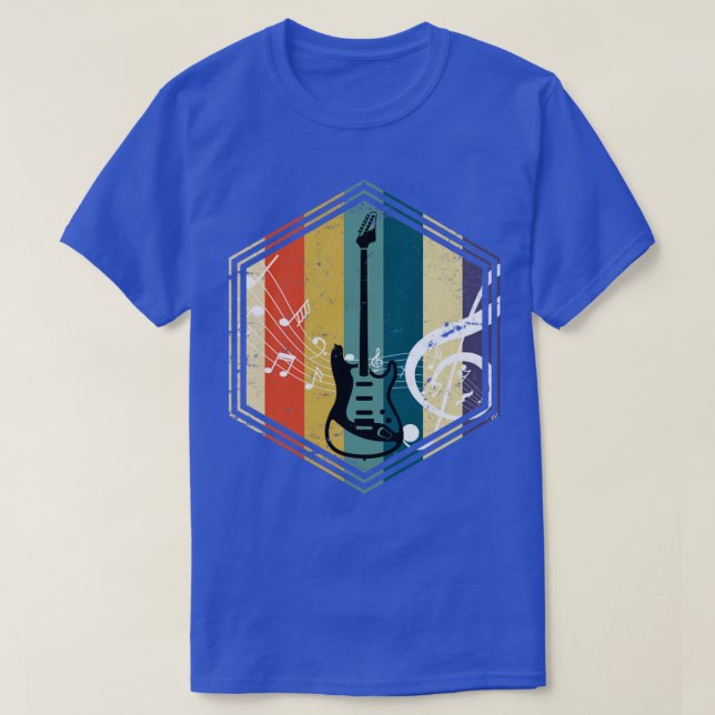 T-shirt Musique basse guitare (Design devant)