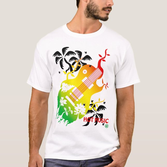 T-SHIRT MUSIQUE CHAUDE (Devant)
