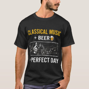 T-shirt Musique classique de la fête de la bière