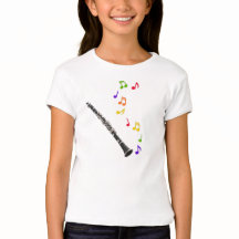 Musique colorée de clarinette