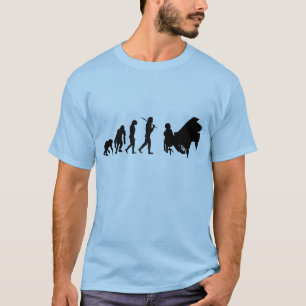 T-shirt Musique de Bach Mozart Beethoven de pianistes de