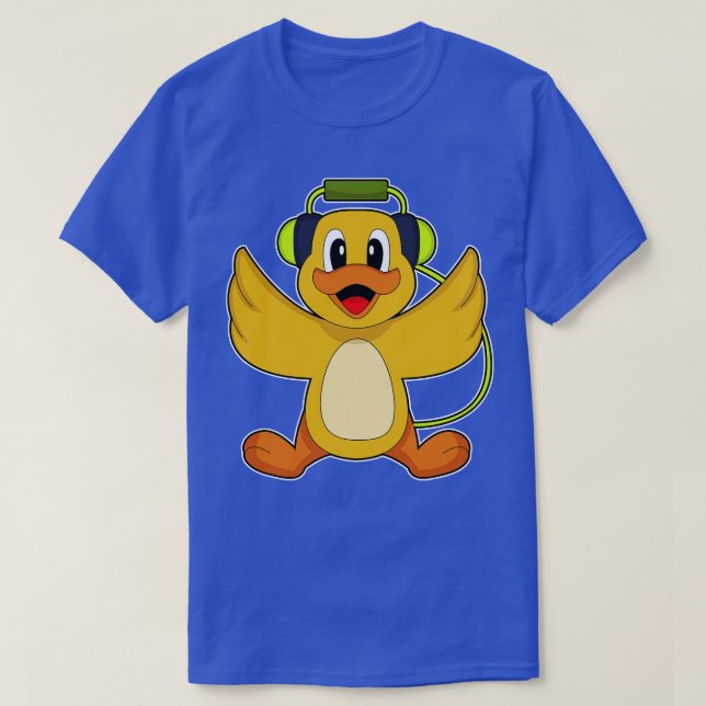 T-shirt Musique de canard (Design devant)
