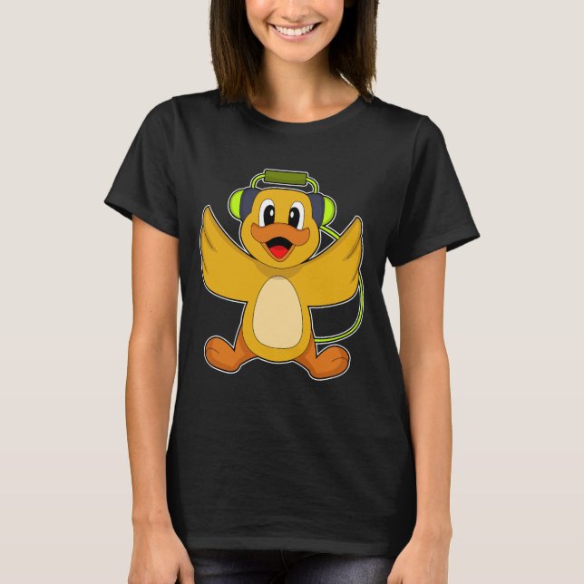 T-shirt Musique de canard (Devant)