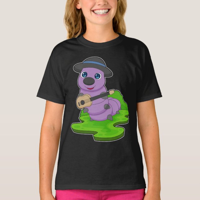 T-shirt Musique de guitare Caterpillar (Devant)
