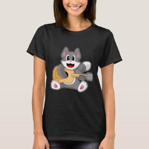 T-shirt Musique de guitare de Cat Musician
