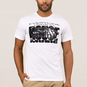 T-shirt MUSIQUE de MAISON - chacun écoute
