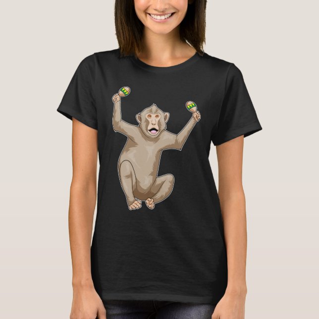 T-shirt Musique de singe Maracas
