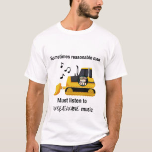 T-shirt musique déraisonnable