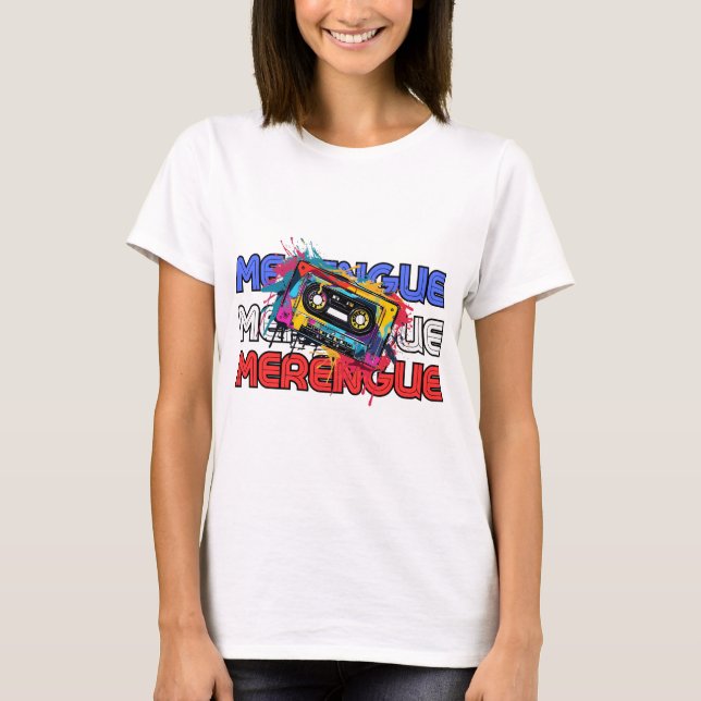 T-shirt Musique dominicaine : Merengue (Devant)