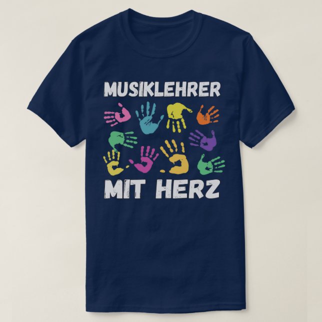 T-shirt Musique Éducation Drôle Cadeau Pour Enseignant Mus (Design devant)