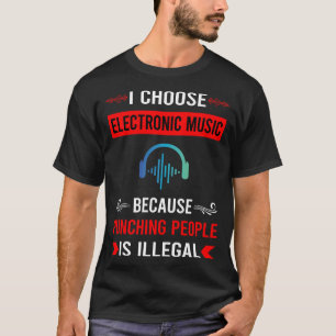 T-shirt Musique Électronique à Frapper