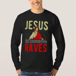 T-shirt Musique Électronique Edm Vinyle Platine Dj