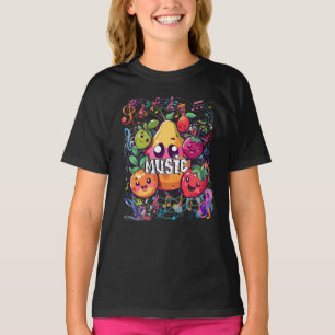 T-shirt Musique Fruit