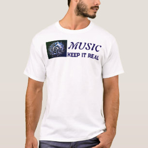 T-shirt MUSIQUE - Gardez les pieds sur terre