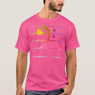T-shirt Musique guitare Lover Bass Cleff