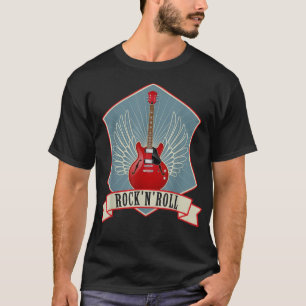 T-shirt Musique guitare Lover Roch n Roll