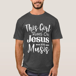 T-shirt Musique Jesushis Girl tourne sur garçon
