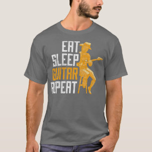 T-shirt Musique Lover Guitariste Cadeau Citations Rock Gui