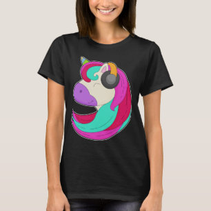 T-shirt Musique musicienne Unicorne