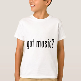 T-shirt musique obtenue ?
