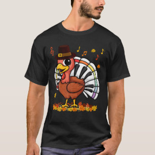 T-shirt Musique Piano Enseignants Musique Turquie Costume 
