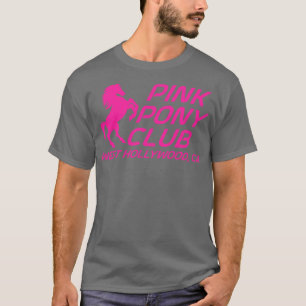 T-shirt Musique Pony Club Rose