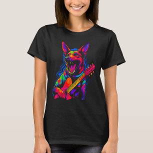 T-shirt Musique pour chien Malinois belge
