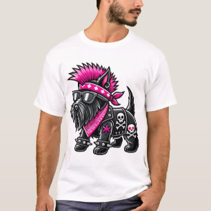 T-shirt Musique punk Scottish Terrier