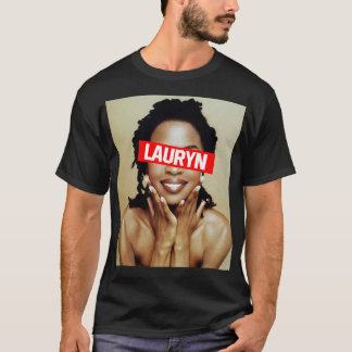 T-shirt Musique Rétro Chanteur Lauryn Songwriter Hil Cute 