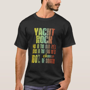 T-shirt Musique Rétro Yacht Rock Hommes Femmes Milieu 70s