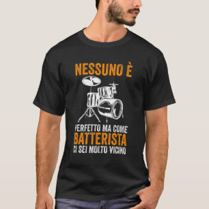 T-shirt Musique Rock Drummer
