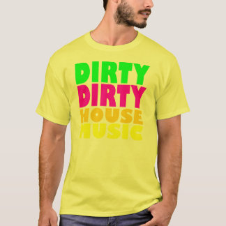 T-shirt Musique sale sale de Chambre