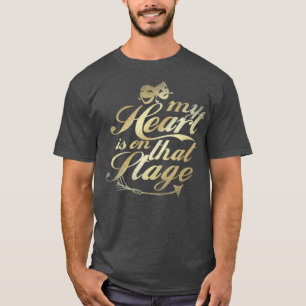 T-shirt Musique Scène Performance Théâtre musical
