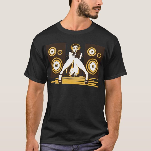 T-shirt Musique svp (Devant)