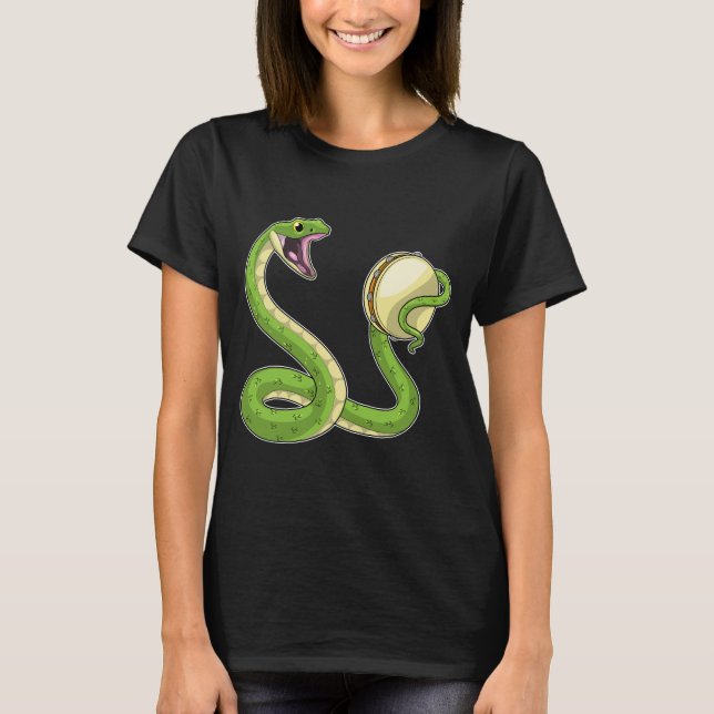 T-shirt Musique Tambourine (Devant)