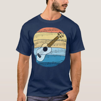 T-shirt Musique Ukulele Notation Ukulelist