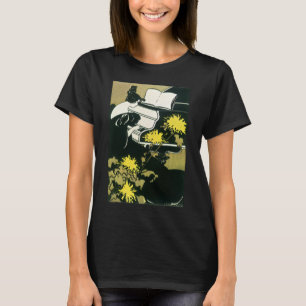 T-shirt Musique vintage, Mlle Traumerei Jouer Piano, Reed