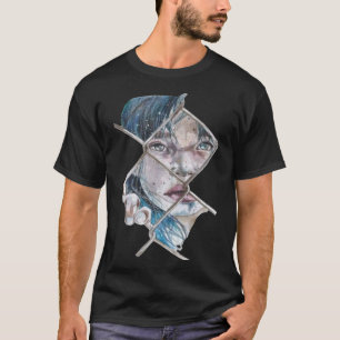 T-shirt Musique Vintage Retro Kate Bush Hallow V-Neck