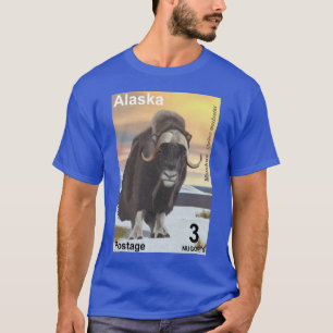T-shirt Muskox - Alaska Postage