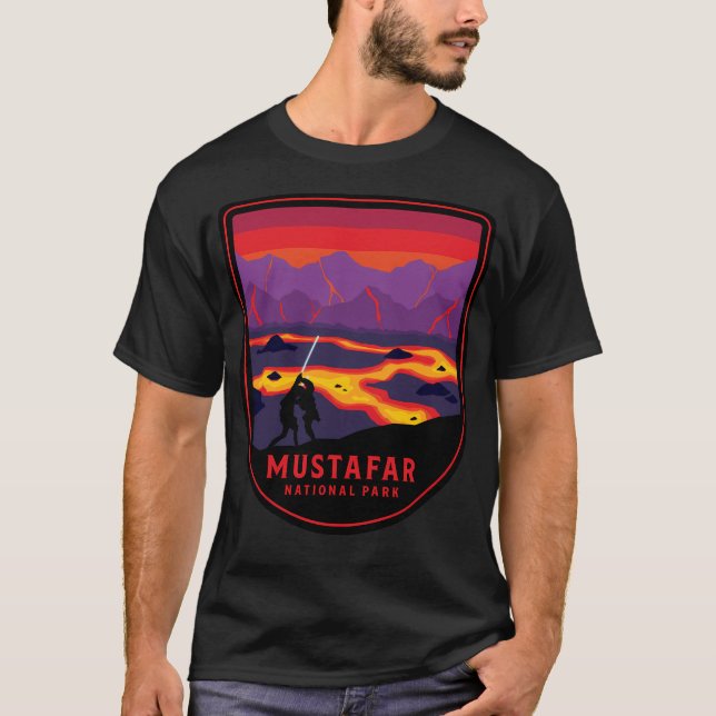 T-shirt Mustafar National (Devant)